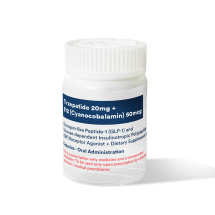 Image of TIRZEPATIDE + VIT. B12 CAPS (COMPOUNDED)