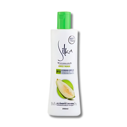 Image of SILKA WHITENING LOTION GREEN PAPAYA SPF10 200ML