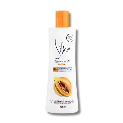 Image of SILKA WHITENING LOTION PAPAYA SPF6 200ML