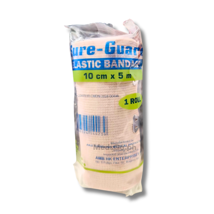 SURE-GUARD Elastic Bandage 10cm x 5m price in the Philippines | MedsGo ...