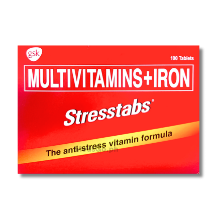 Image of STRESSTABS MULTIVITAMINS / IRON - 1 TABLET