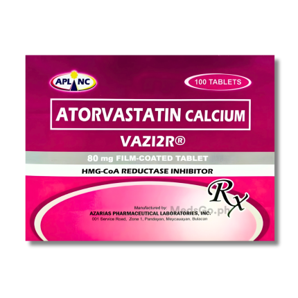 Image of VAZI2R ATORVASTATIN 80MG - 1 TABLET