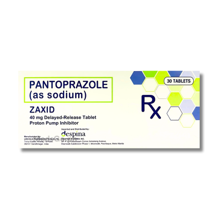 ZAXID Pantoprazole 40mg - 1 Tablet price in the Philippines | MedsGo ...