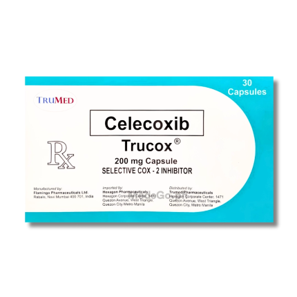 TRUCOX Celecoxib 200mg - 1 Capsule price in the Philippines | MedsGo ...