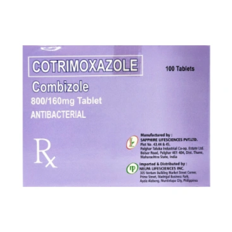 COMBIZOLE Cotrimoxazole 800mg / 160mg Tablet 100's price in the ...