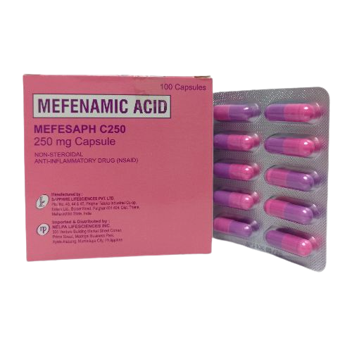 MEFESAPHC250 Mefenamic Acid 250mg 1 Capsule price in the Philippines