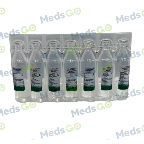 BRODIX Salbutamol Sulfate 1mg / mL Solution for Inhalation 2.5mL 1's