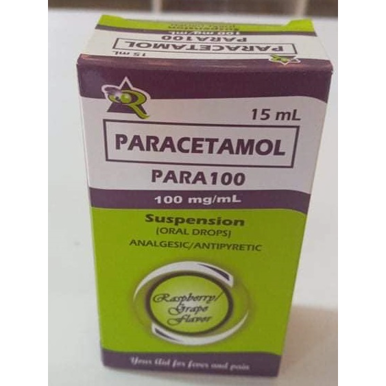 PARA100 Paracetamol 100mg / mL Suspension (Oral Drops) 15mL price in ...