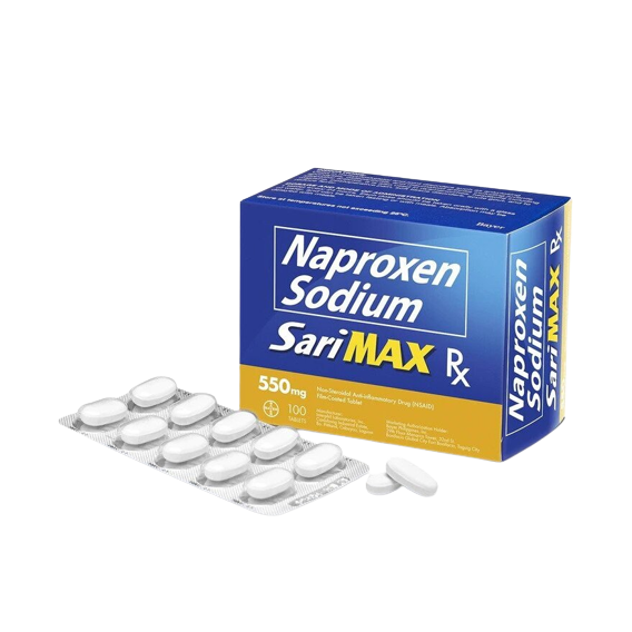 SARIMAX Naproxen Sodium 550mg FilmCoated Tablet 1's price in the