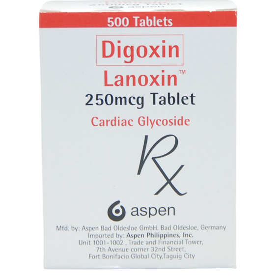 LANOXIN Digoxin 250mcg Tablet 1's price in the Philippines | MedsGo ...