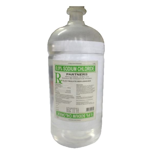 PARTNERS Sodium Chloride 9.0% (900mg / 100 mL) Solution for IV Infusion ...