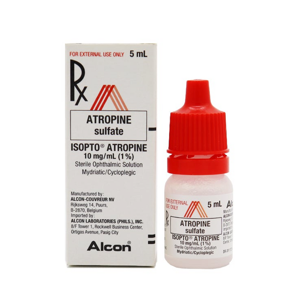 ISOPTO ATROPINE Atropine Sulfate 10mg / mL (1.0) Sterile Ophthalmic
