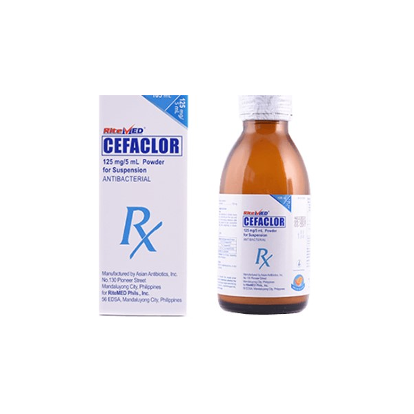 RITEMED Cefaclor 125mg / 5mL Powder for Suspension 30mL Melon price in