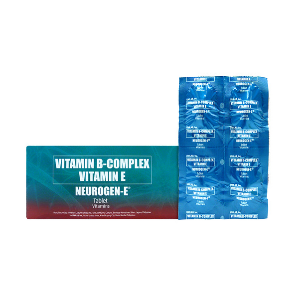 NEUROGENE Vitamin B Complex / Vitamin E 300mg / 100mg / 1mg / 100IU