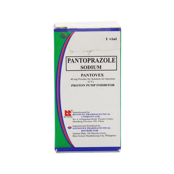 PANTOVEX Pantoprazole Sodium 40mg Powder for IV Infusion 10's price in