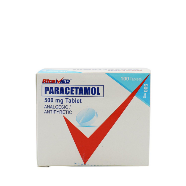 RITEMED Paracetamol 500mg Tablet 100's price in the Philippines ...