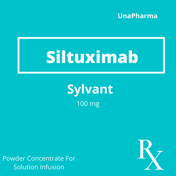 SYLVANT Siltuximab 100mg Powder for IV Infusion 8mL 1's price in the