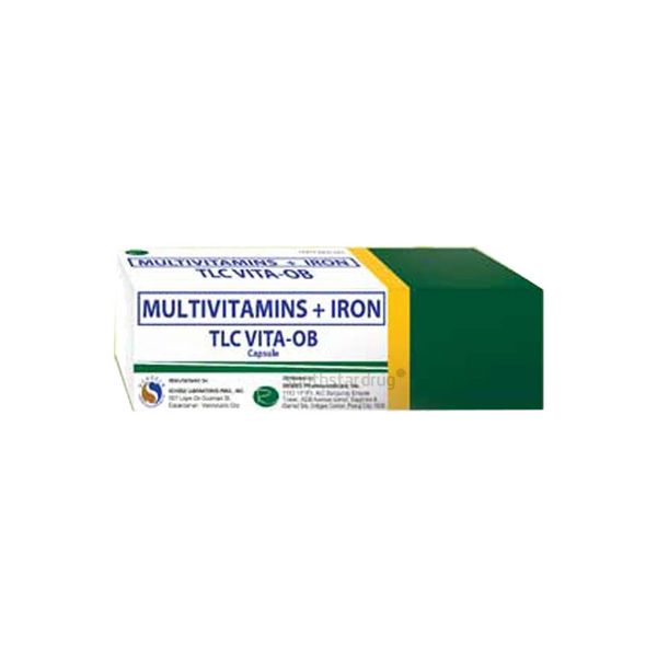 TLC VITAOB Multivitamins / Iron Capsule 100's price in the Philippines MedsGo Pharmacy