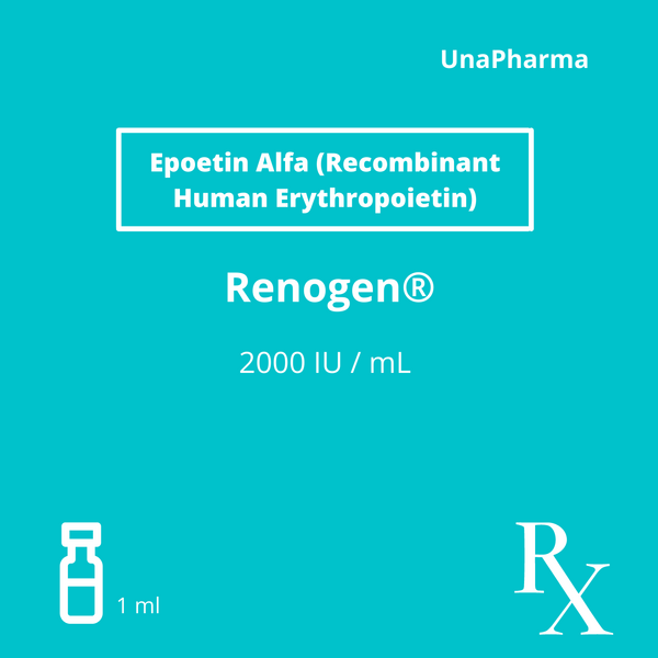 RENOGEN Epoetin Alfa Human Erythropoietin) 2000IU / mL