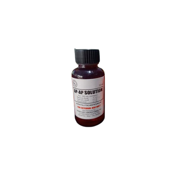 APAP SOLUTION Salicylic Acid / Resorcinol 2.5g / 2.5g per 100mL