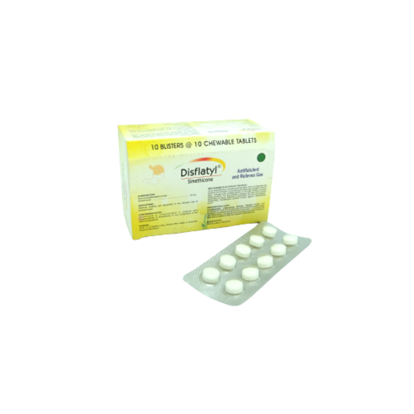 DISFLATYL Simeticone 40mg Tablet 1's price in the Philippines | MedsGo ...