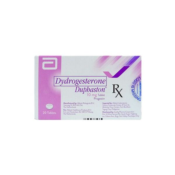 DUPHASTON Dydrogesterone 10mg Tablet 1's price in the Philippines