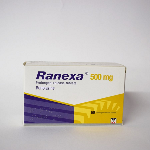 RANEXA Ranolazine 500mg Prolonged Release Tablet 1's, Dosage Strength: 500mg, Drug Packaging: Prolonged Release Tablet 1's