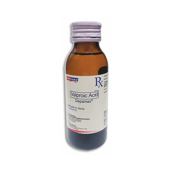 DEPAMAX Valproic Acid 250mg / 5mL Syrup 100mL