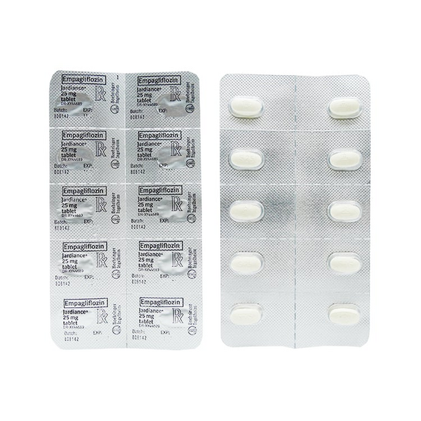 Buy Jardiance empagliflozin 25mg tablet 1's online with MedsGo. Price