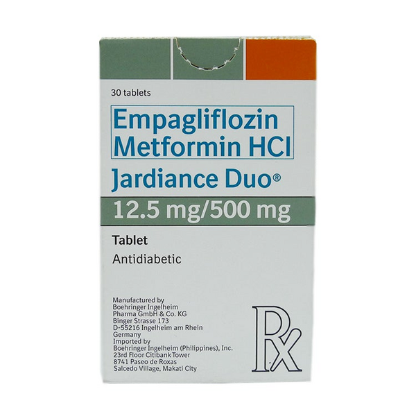 Buy Jardiance duo empagliflozin / metformin hydrochloride 12.5mg