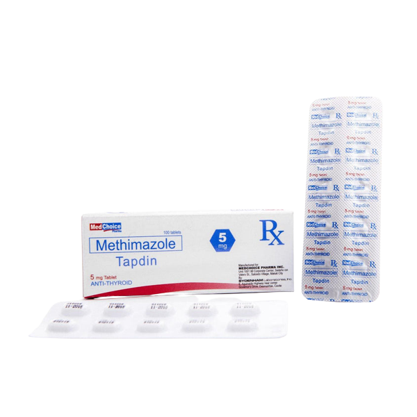 Image of TAPDIN METHIMAZOLE 5MG -1 TABLET
