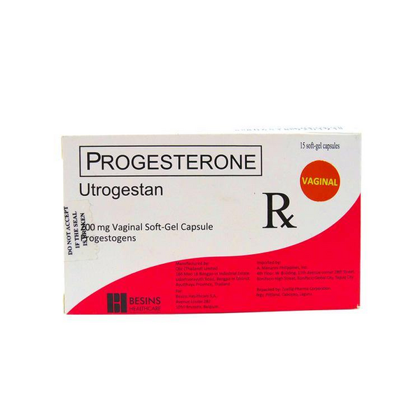 UTROGESTAN Progesterone 200mg Vaginal Soft Gel Capsule 1's price in the ...