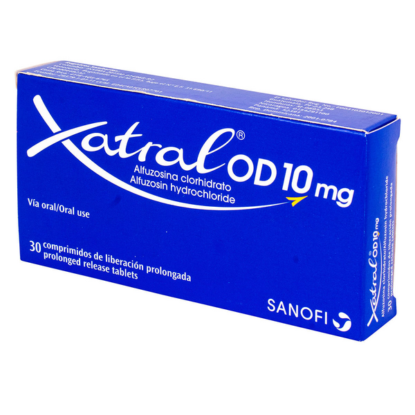 XATRAL OD Alfuzosin Hydrochloride 10mg Prolonged Release Tablet 1's