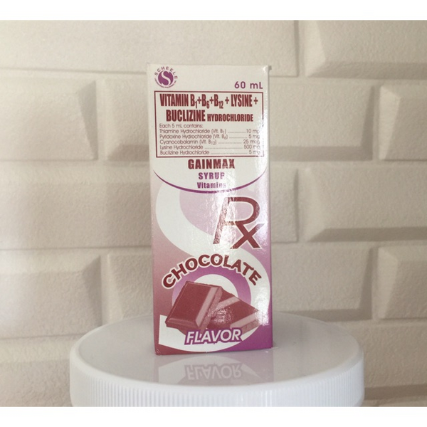 GAINMAX Vit. B1 / Vit. B6 / Vit. B12 / Lysine / Buclizine Hydrochloride