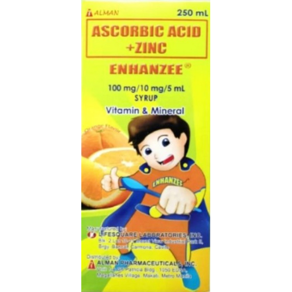 ENHANZEE Ascorbic Acid / Zinc Sulfate Monohydrate 100mg / 10mg per 5mL
