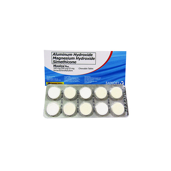 MAALOX PLUS Aluminum Hydroxide / Magnesium Hydroxide / Simethicone