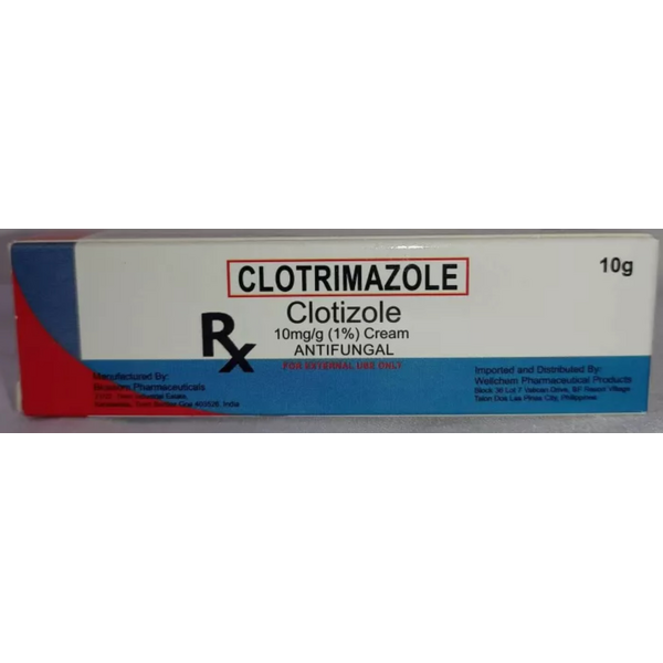 CLOTIZOLE Clotrimazole 10mg / g (1.0% w/w) Cream 10g