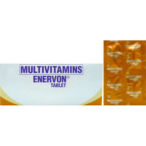 ENERVON-C Multivitamins Film-Coated Tablet 4's, Drug Packaging: Film-Coated Tablet 4's