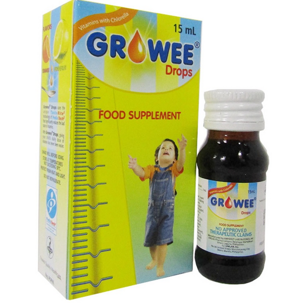 GROWEE Vitamins / Chlorella Food Supplement Syrup Drops 15mL price in ...