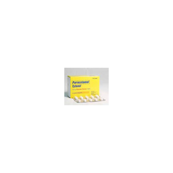 TYLENOL Paracetamol 650mg ExtendedRelease Tablet 1's price in the