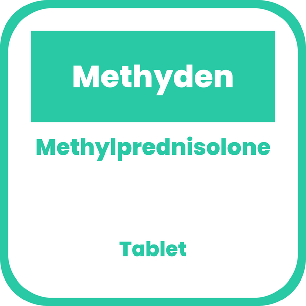 Image of METHYDEN METHYLPREDNISOLONE 16MG TABLET 100'S