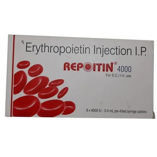REPOITIN 4000 Epoetin alfa 4000IU / 0.4mL Solution for IV/SC Injection