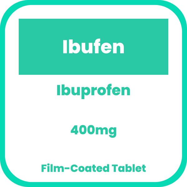 IBUFEN Ibuprofen 400mg FilmCoated Tablet 1's price in the Philippines