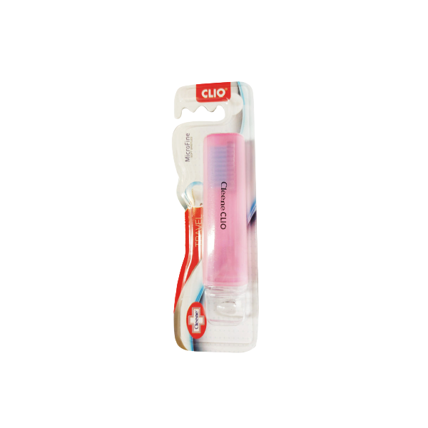 Image of CLIO MICROFINE SOFT BRISTLES TRAVEL TOOTHBRUSH