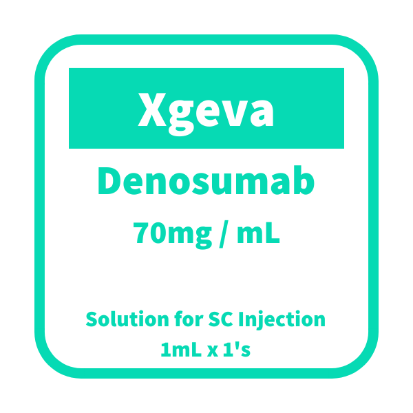 XGEVA Denosumab 70mg / mL Solution for SC Injection 1mL 1's price in