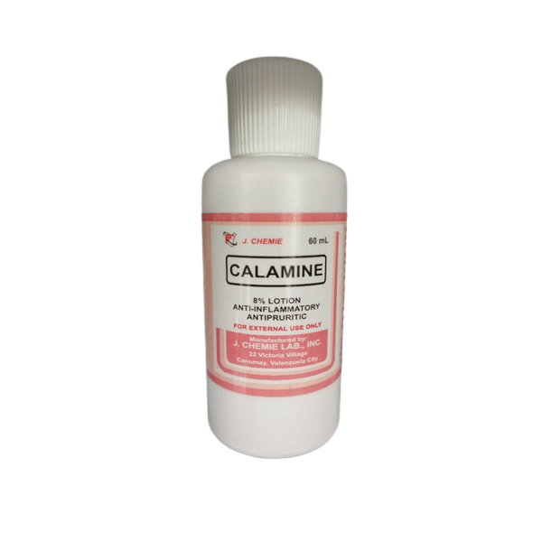 J. Chemie Calamine 8% Lotion 60ml, Dosage Strength: 100 mL, Drug Packaging: Lotion 60ml