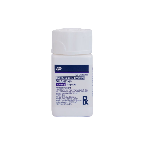 DILANTIN Phenytoin Sodium 100mg Capsule 1's, Dosage Strength: 100 mg, Drug Packaging: Capsule 1's