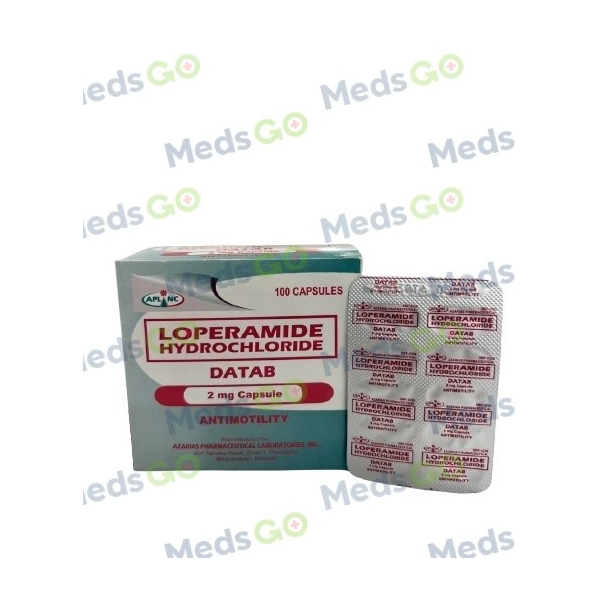 Buy Datab loperamide hydrochloride 2mg capsule 100's online with MedsGo ...