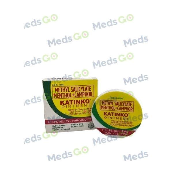 Buy Katinko ointment 10g online with MedsGo. Price from ₱36.00