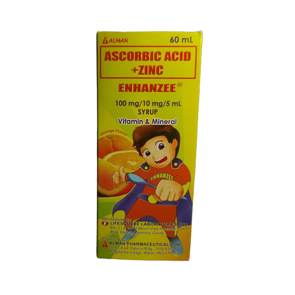 ENHANZEE Ascorbic Acid / Zinc Sulfate Monohydrate 100mg / 10mg per 5mL